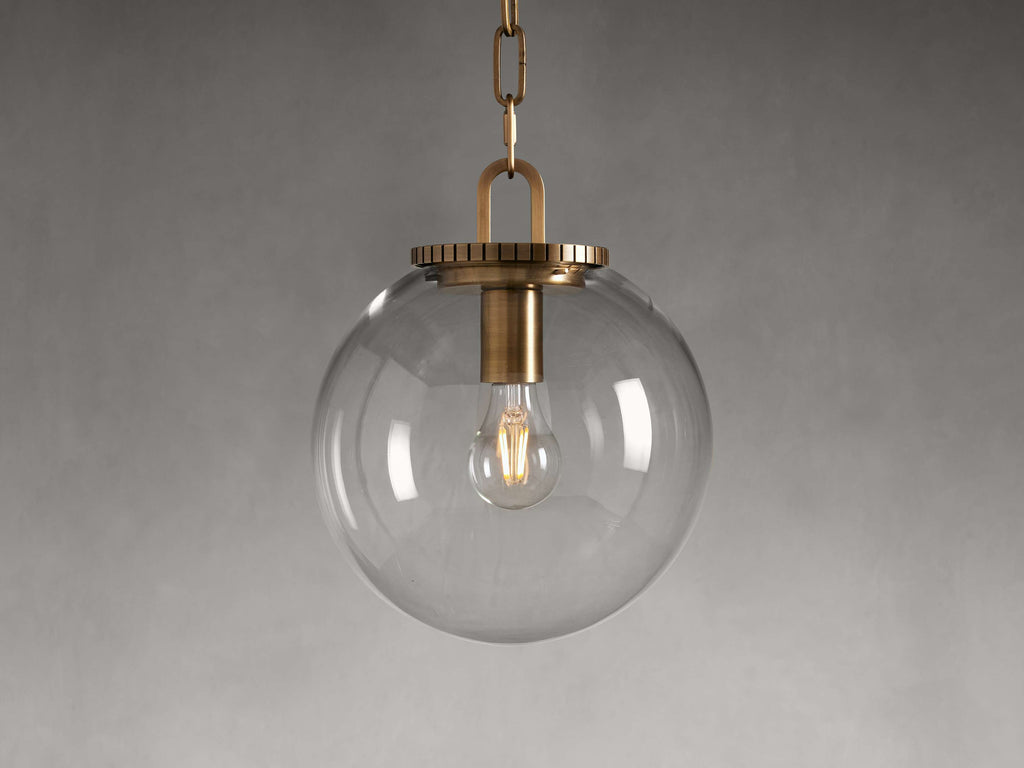 Wescott Globe Pendant with Chain