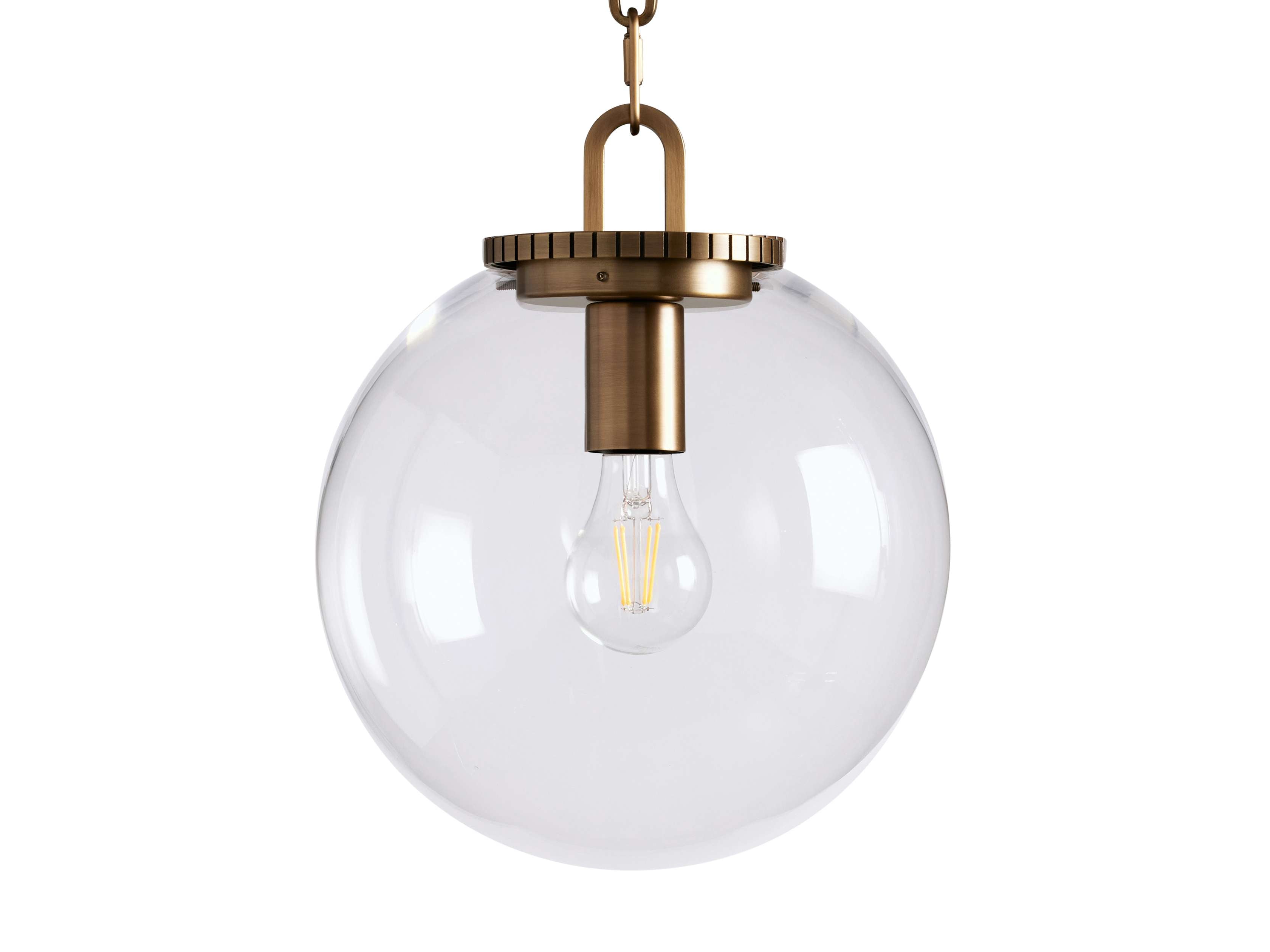 Wescott Globe Pendant with Chain