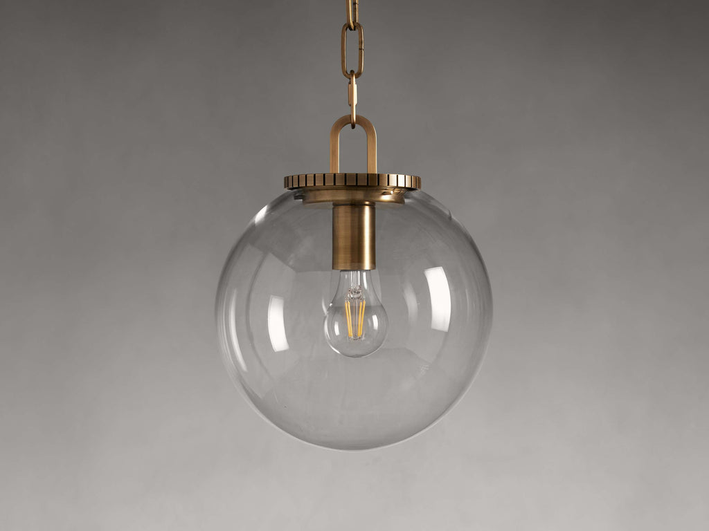 Wescott Globe Pendant with Chain