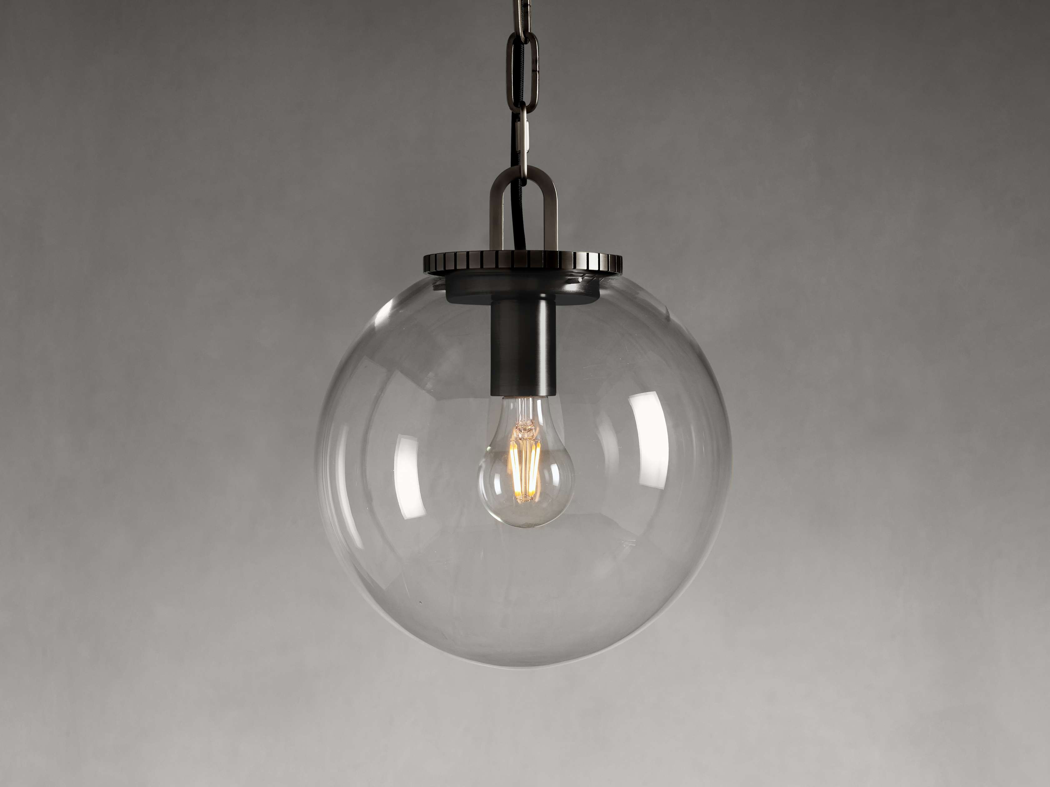 Wescott Globe Pendant with Chain