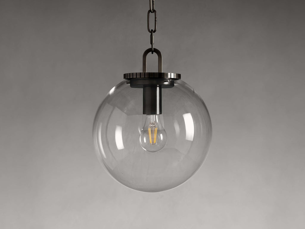 Wescott Globe Pendant with Chain