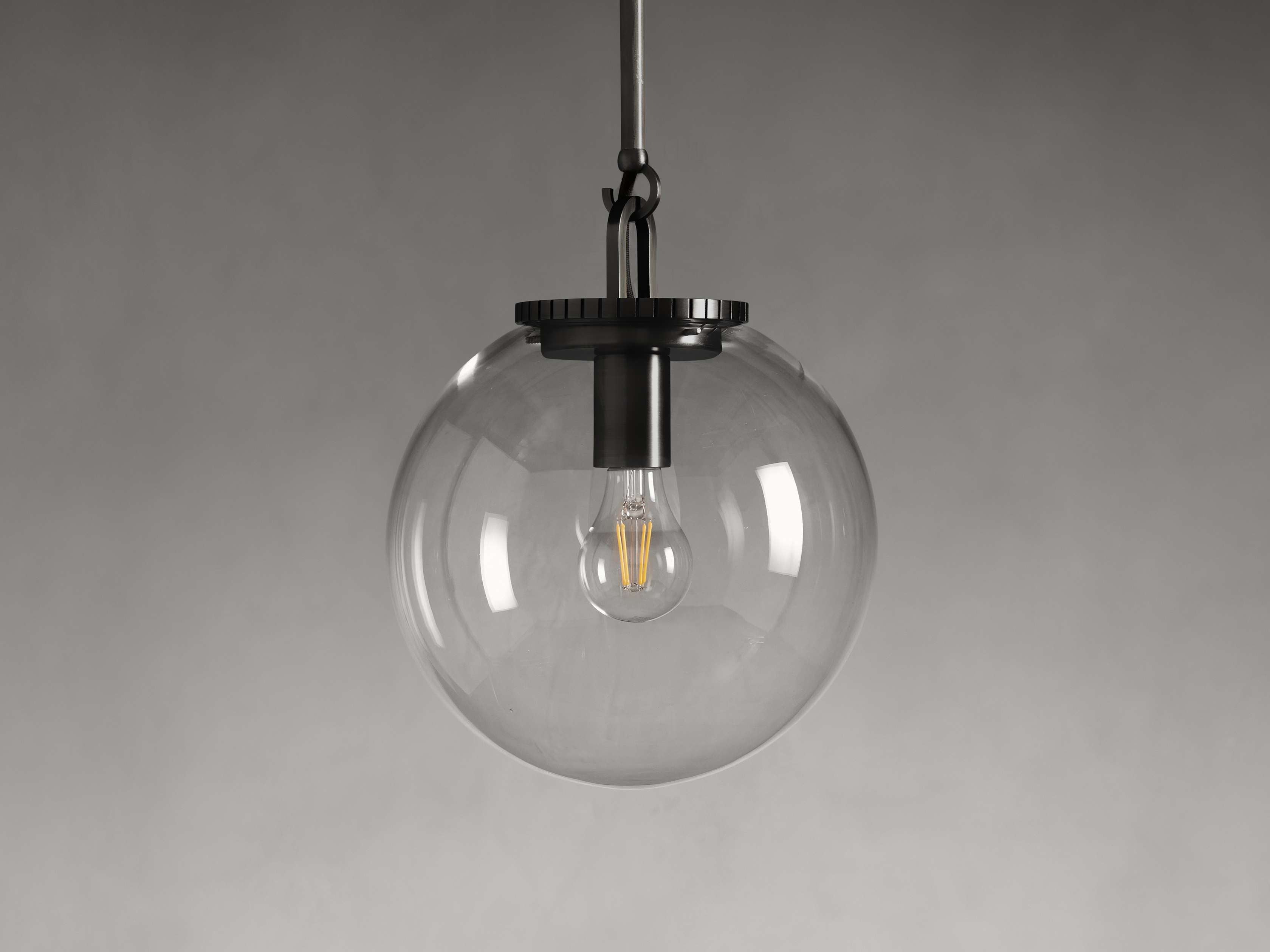 Wescott Globe Pendant with Rod