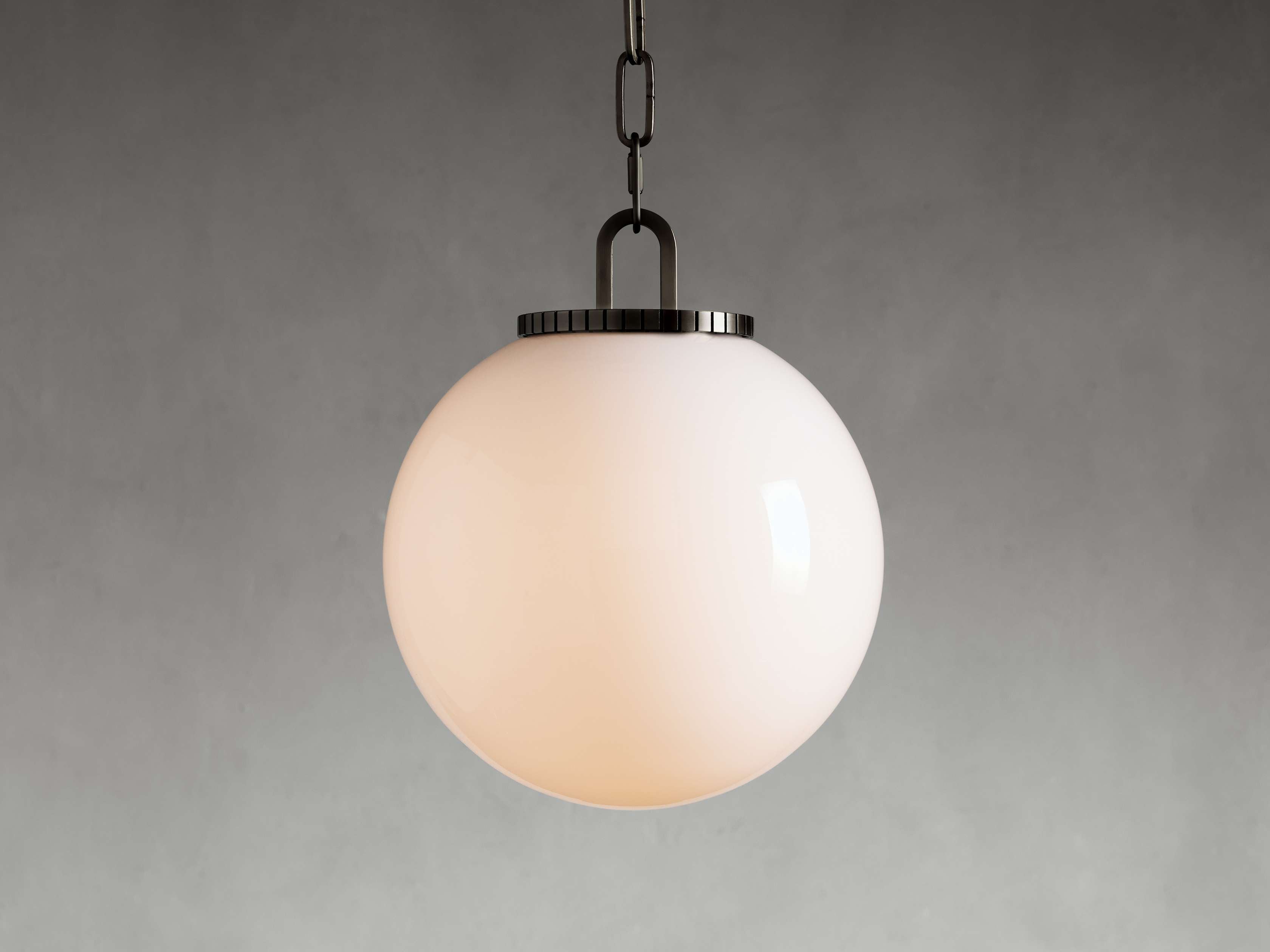 Wescott Globe Pendant with Chain