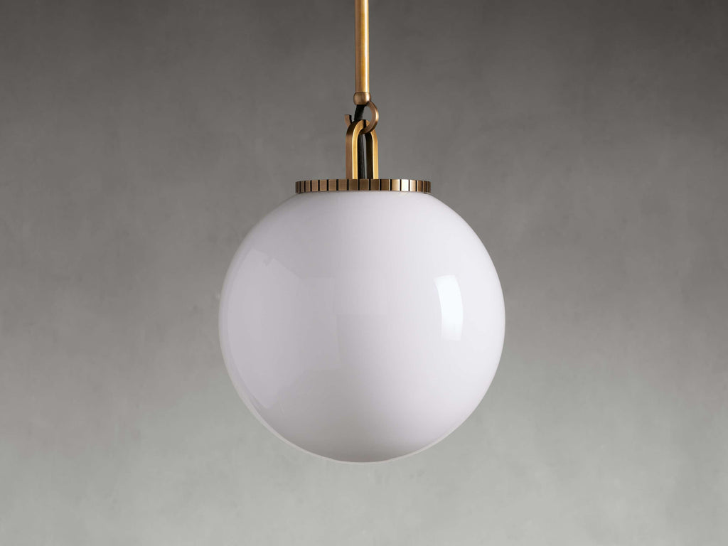 Wescott Globe Pendant with Rod