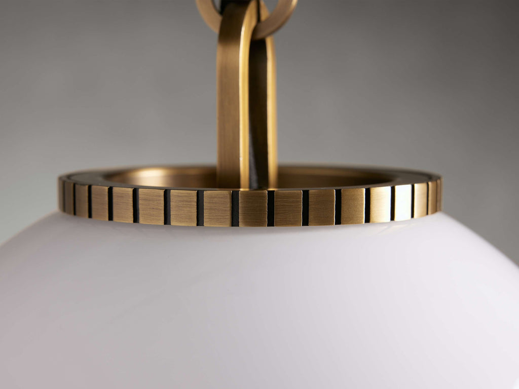 Wescott Globe Pendant with Rod