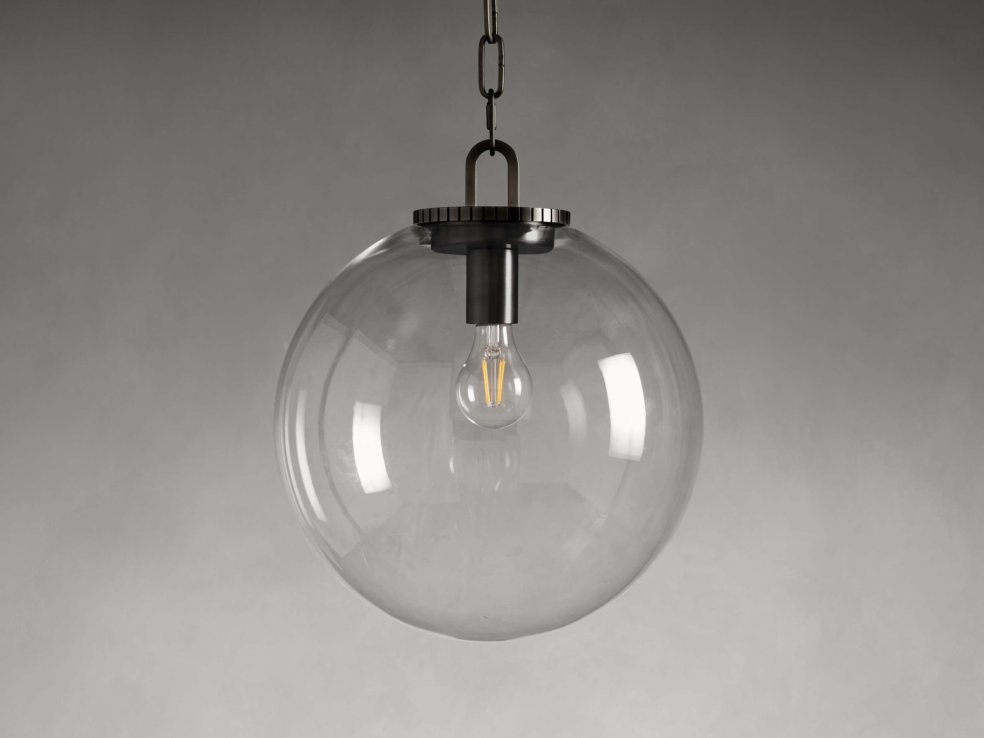 Wescott Globe Pendant with Chain
