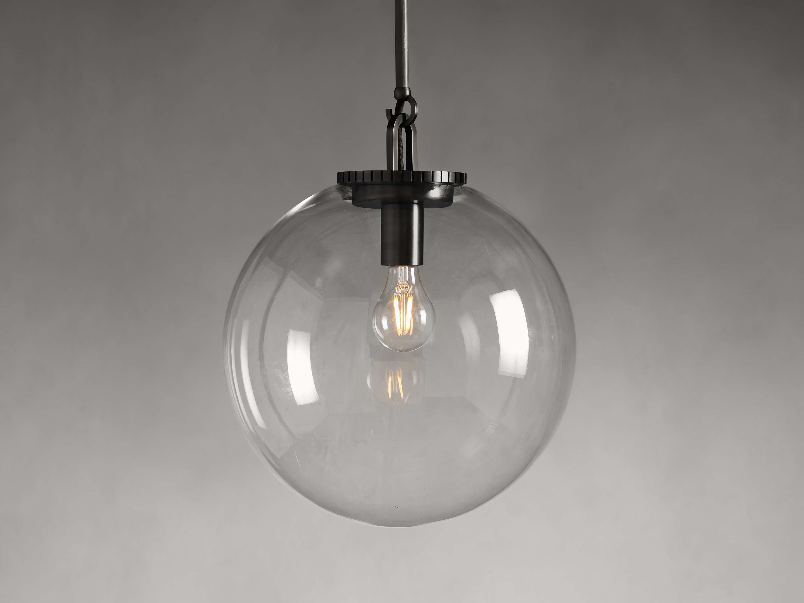 Wescott Globe Pendant with Rod