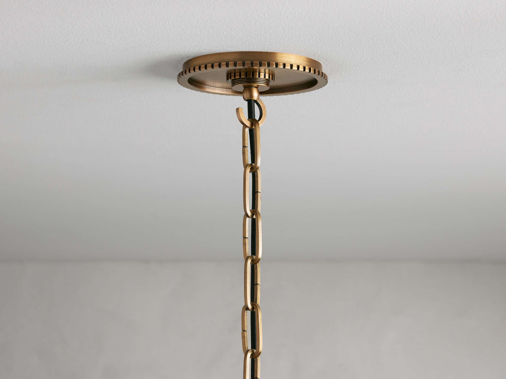 Wescott Globe Pendant with Chain