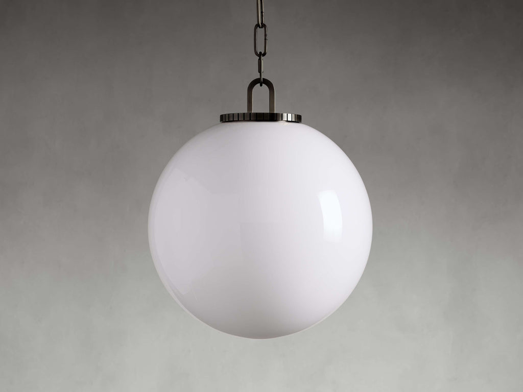 Wescott Globe Pendant with Chain