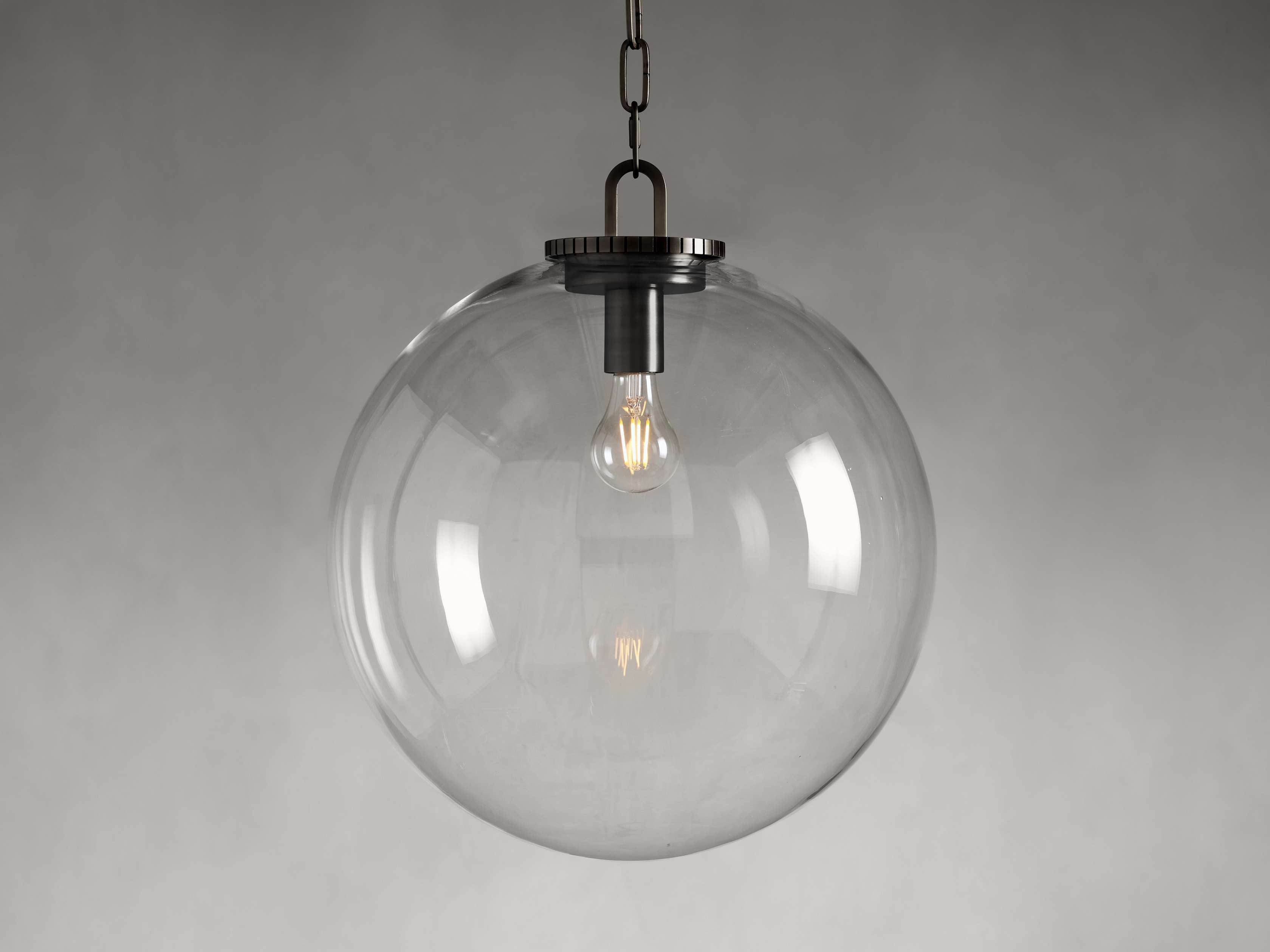 Wescott Globe Pendant with Chain