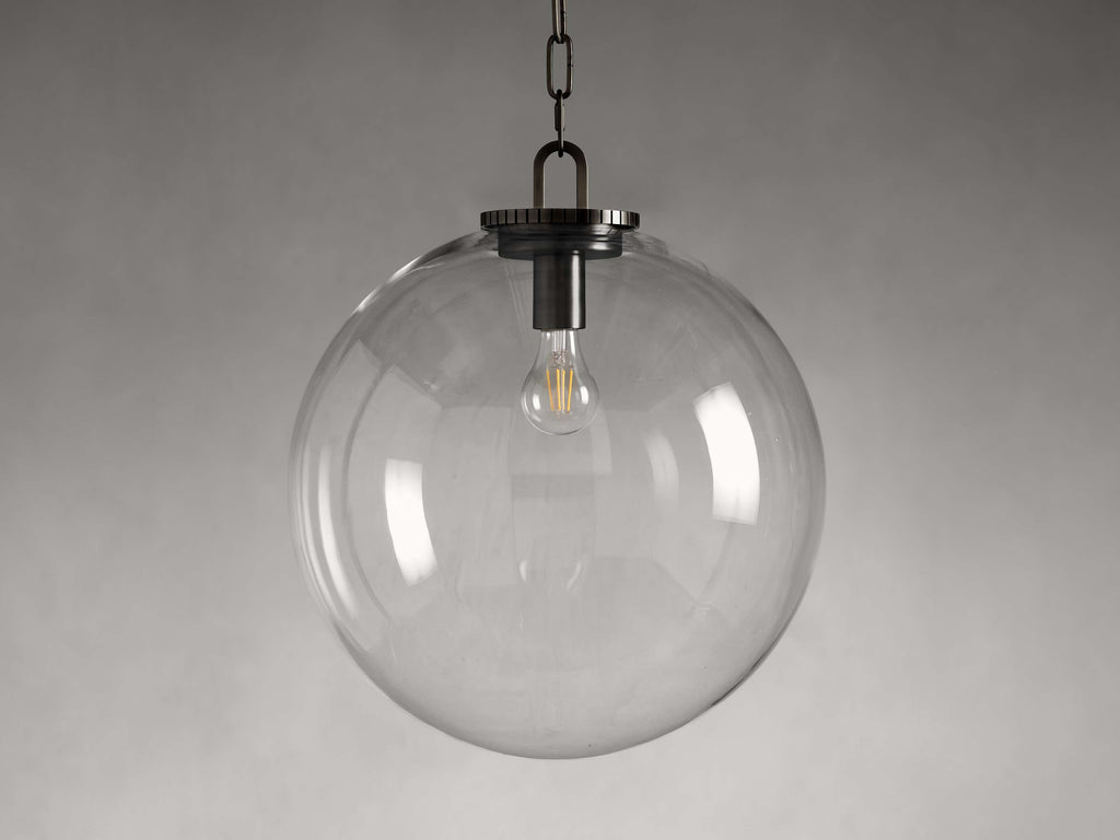 Wescott Globe Pendant with Chain