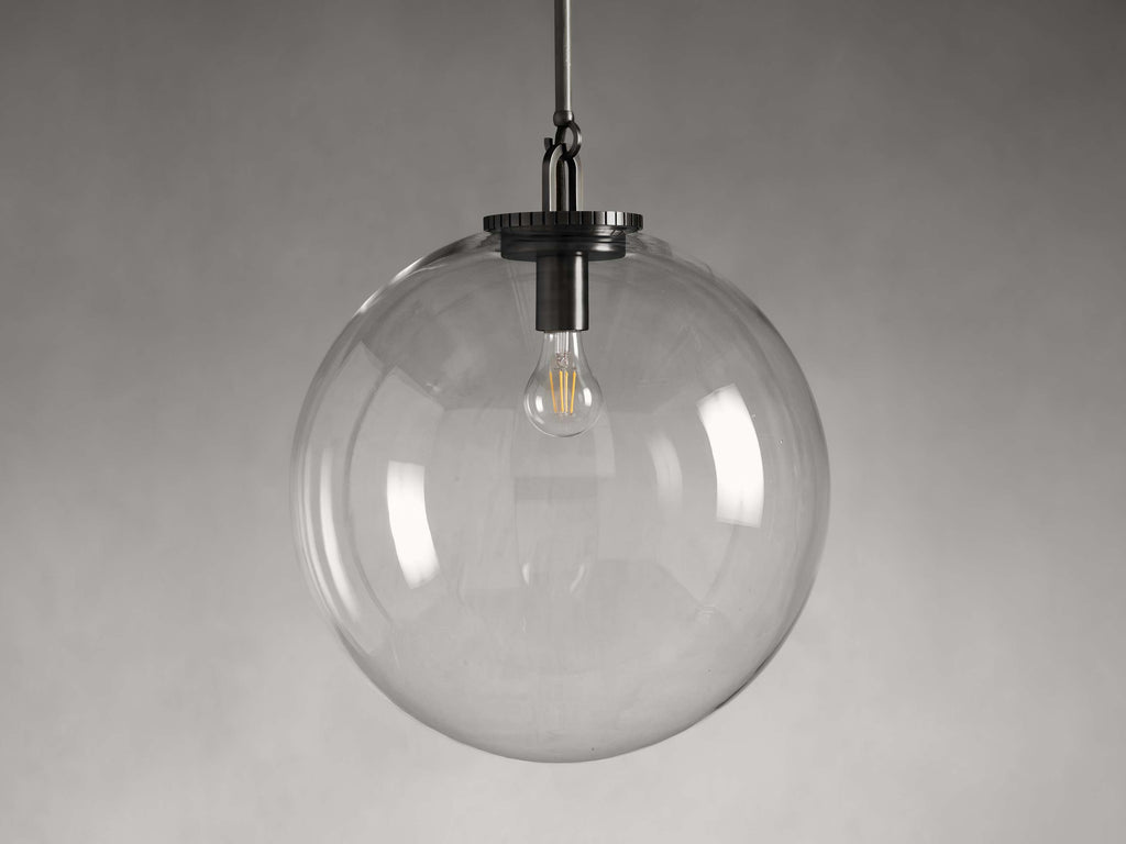 Wescott Globe Pendant with Rod
