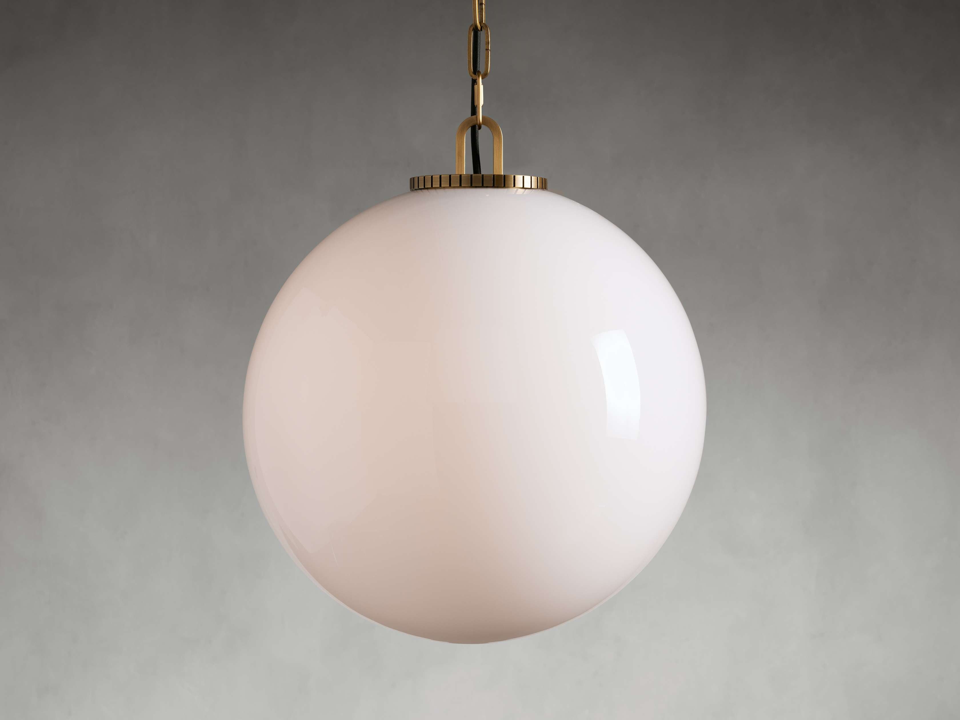 Wescott Globe Pendant with Chain