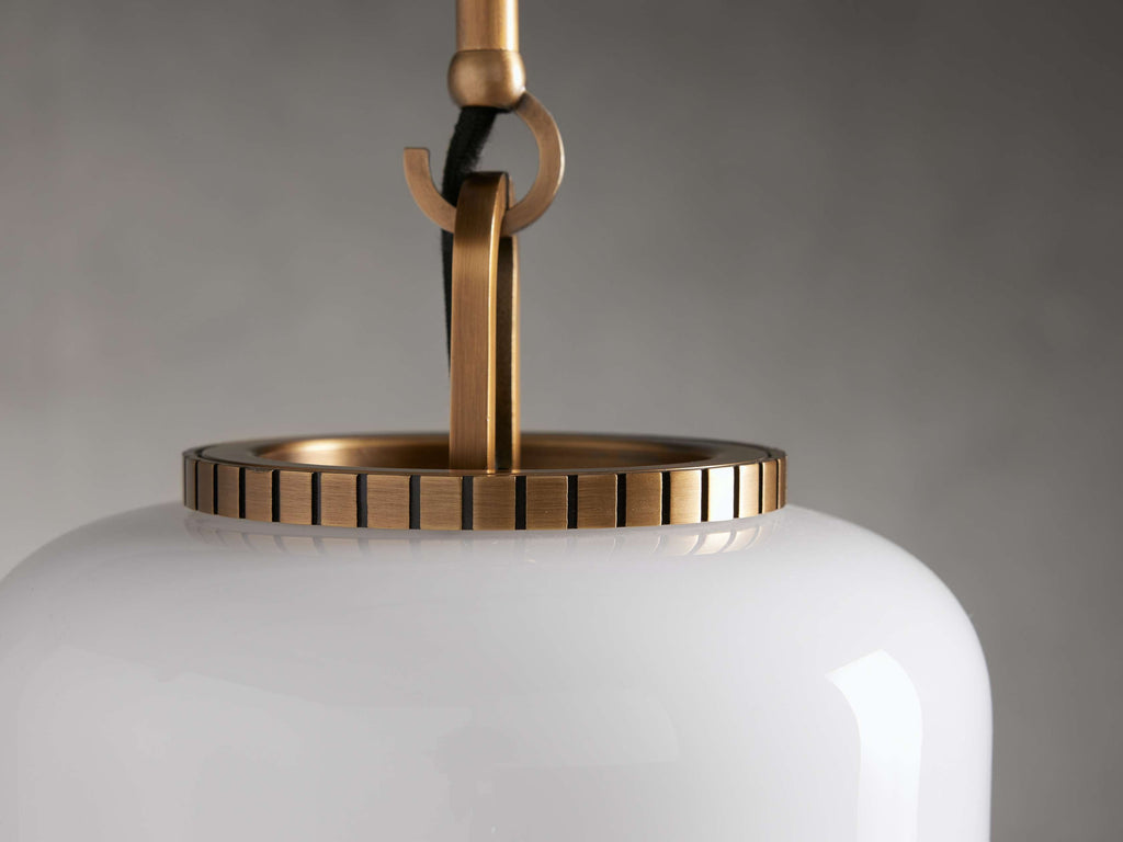 Wescott XL Globe Pendant with Rod