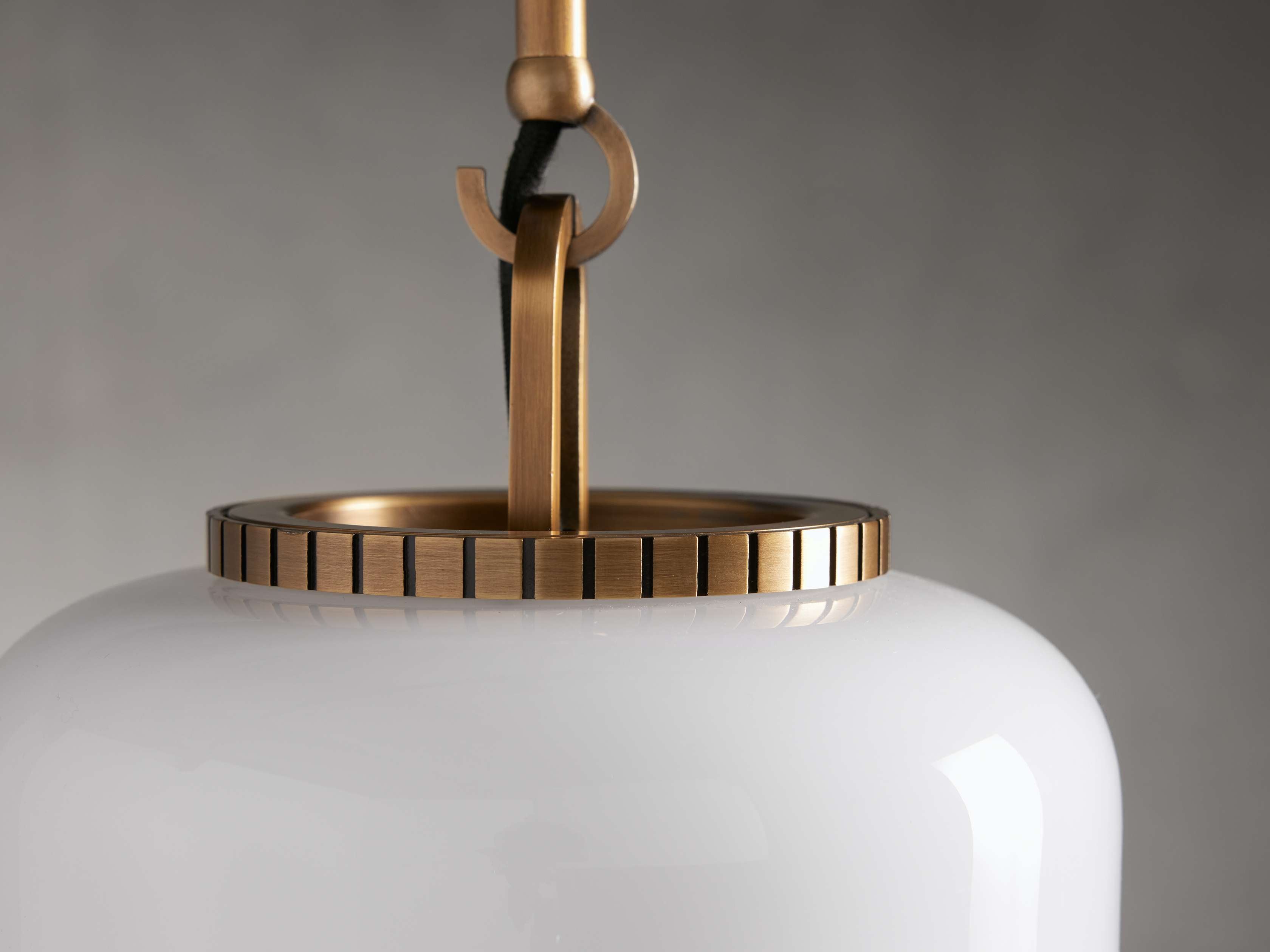 Wescott XL Globe Pendant with Rod