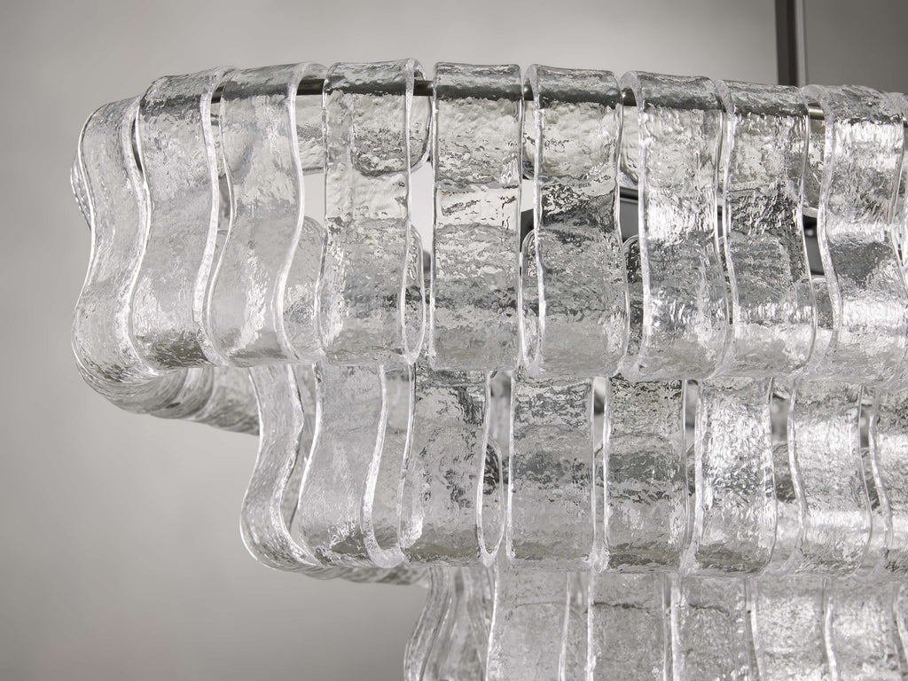 Ghiaccio Oval Chandelier