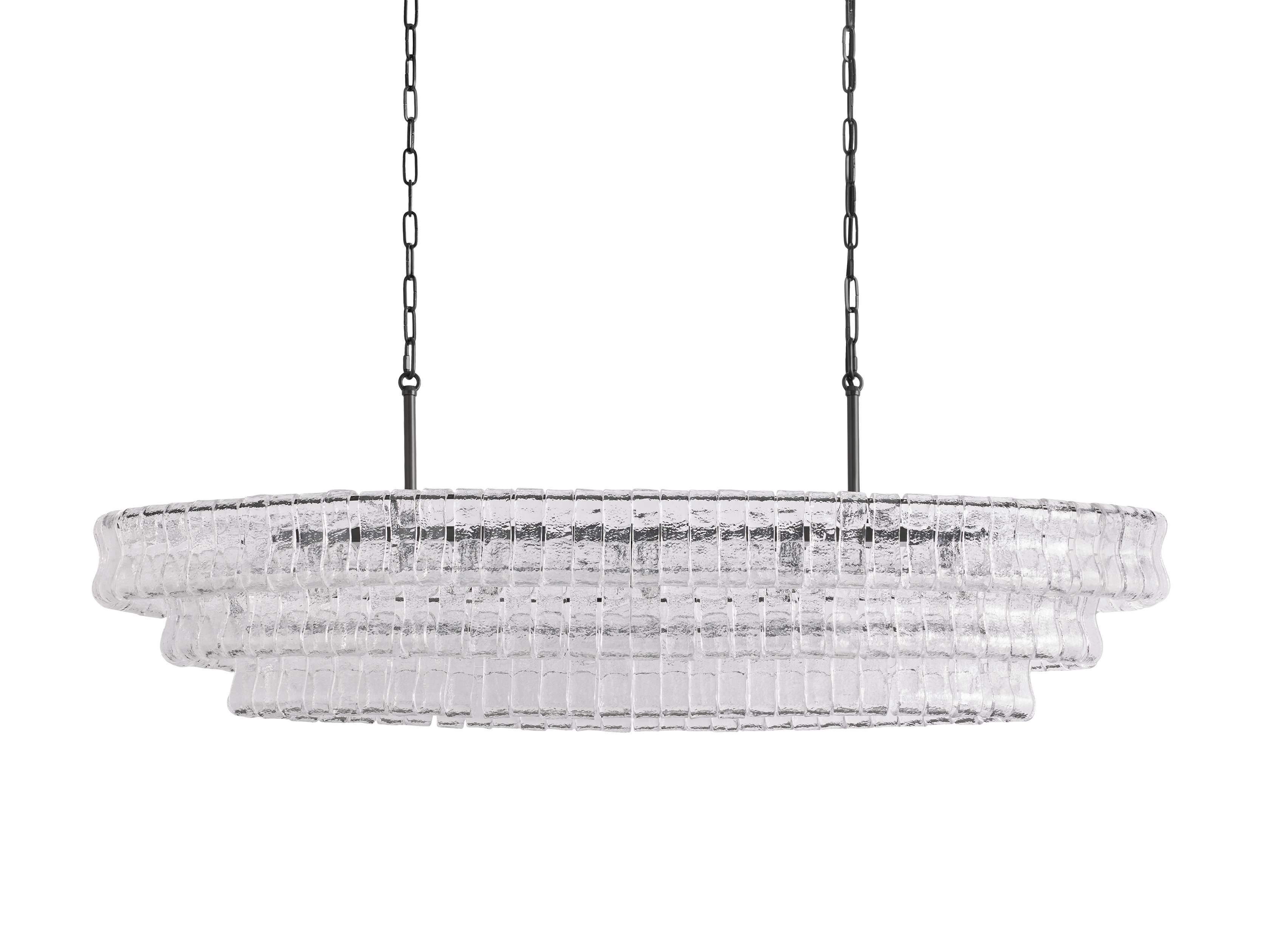 Ghiaccio Oval Chandelier