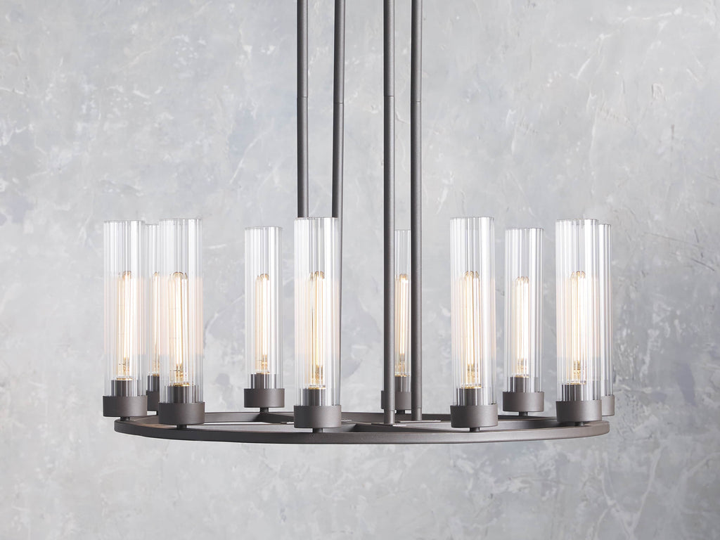 Andreas 10-Light Round Chandelier