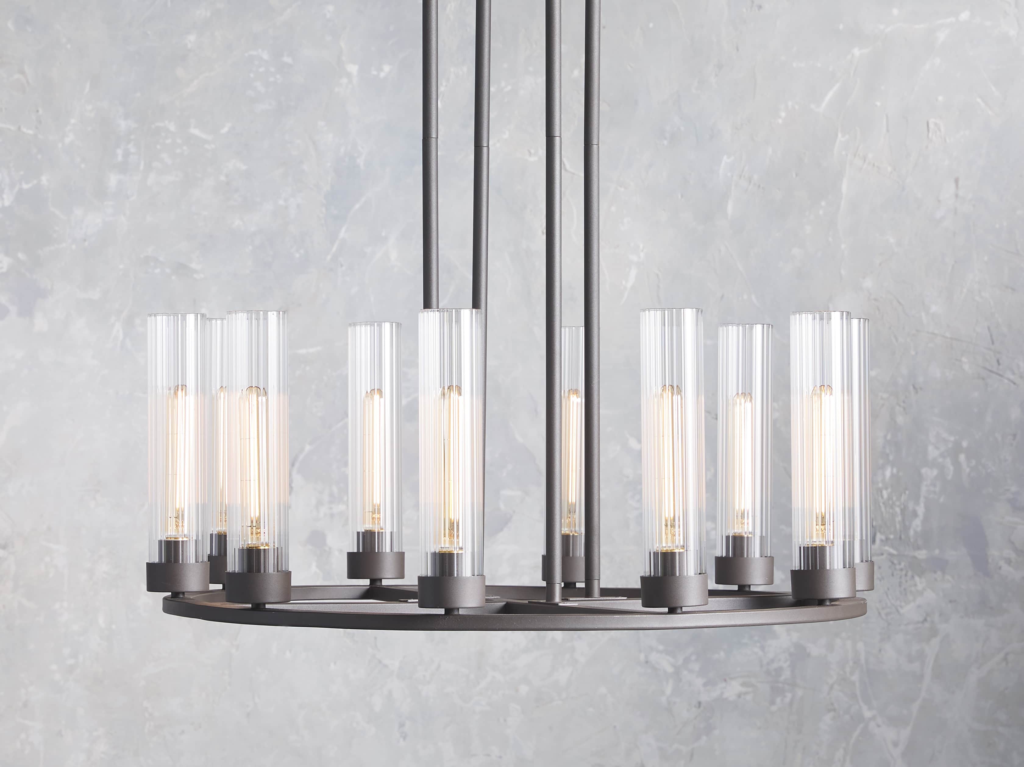 Andreas 10-Light Round Chandelier