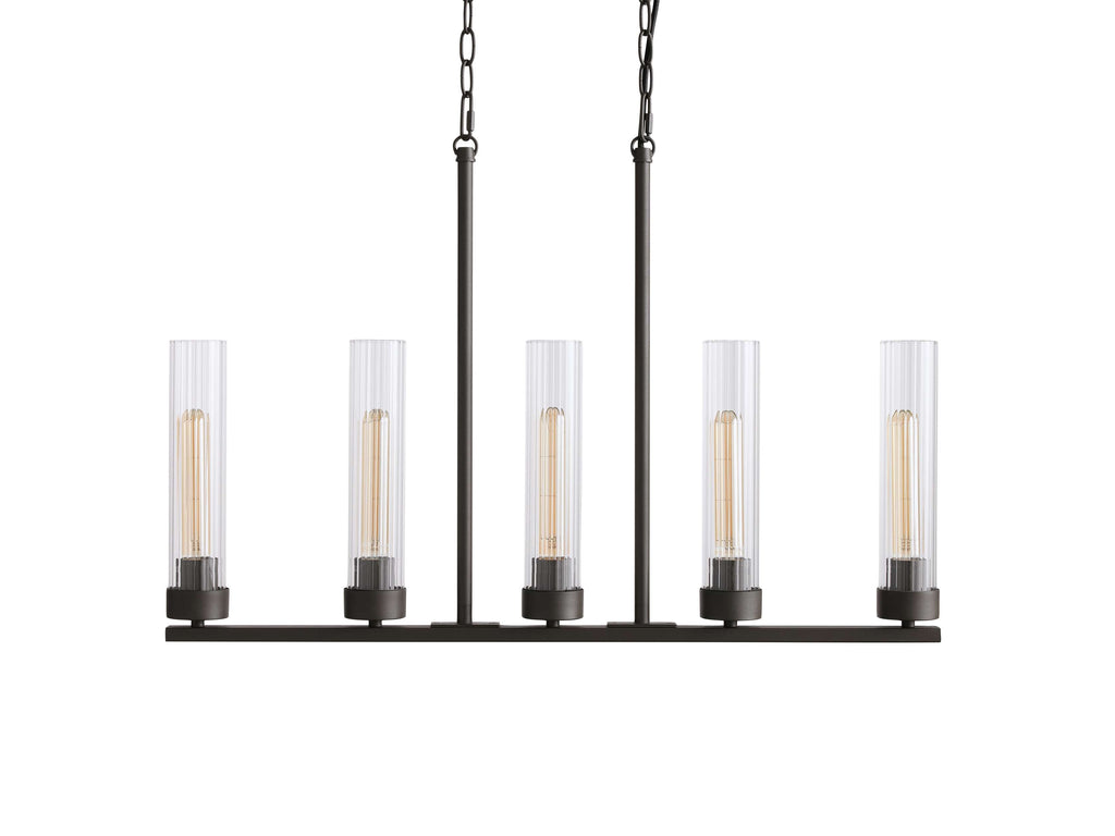 Andreas 5-Light Linear Chandelier