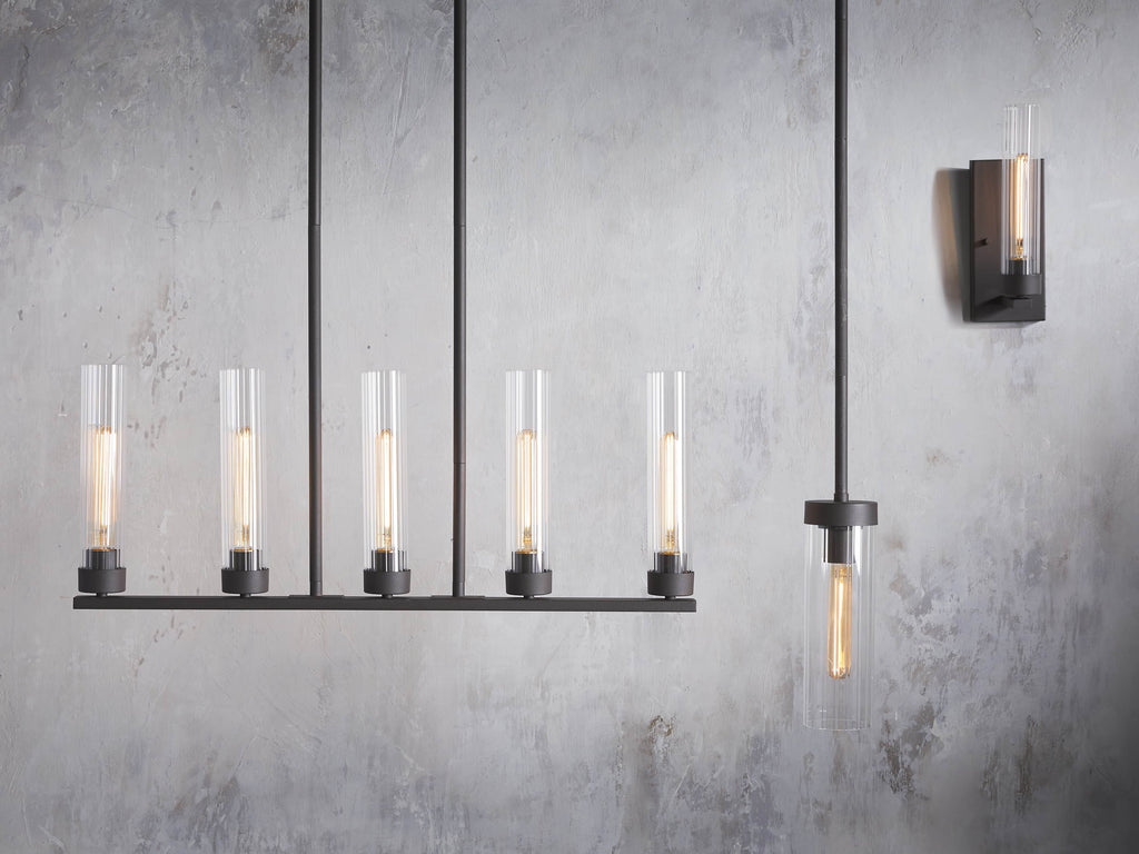 Andreas 5-Light Linear Chandelier