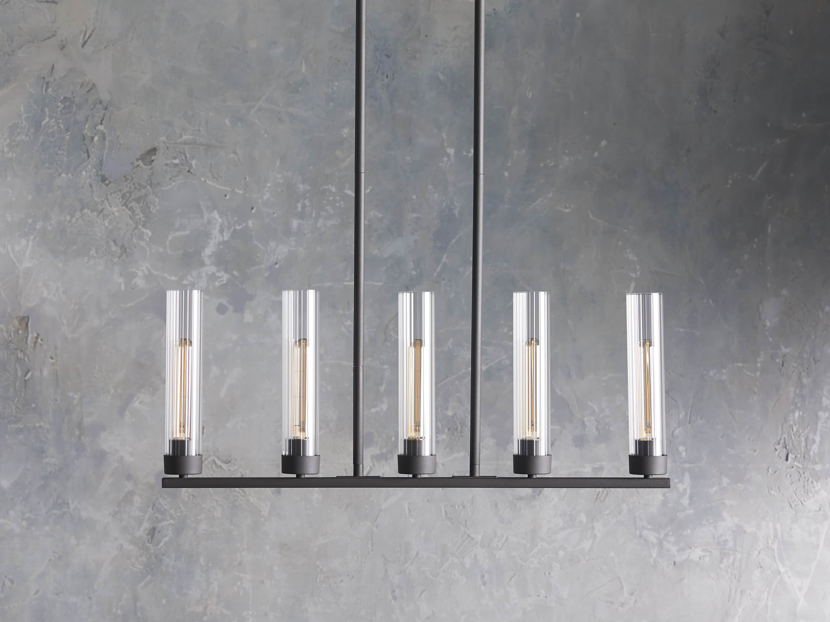 Andreas 5-Light Linear Chandelier