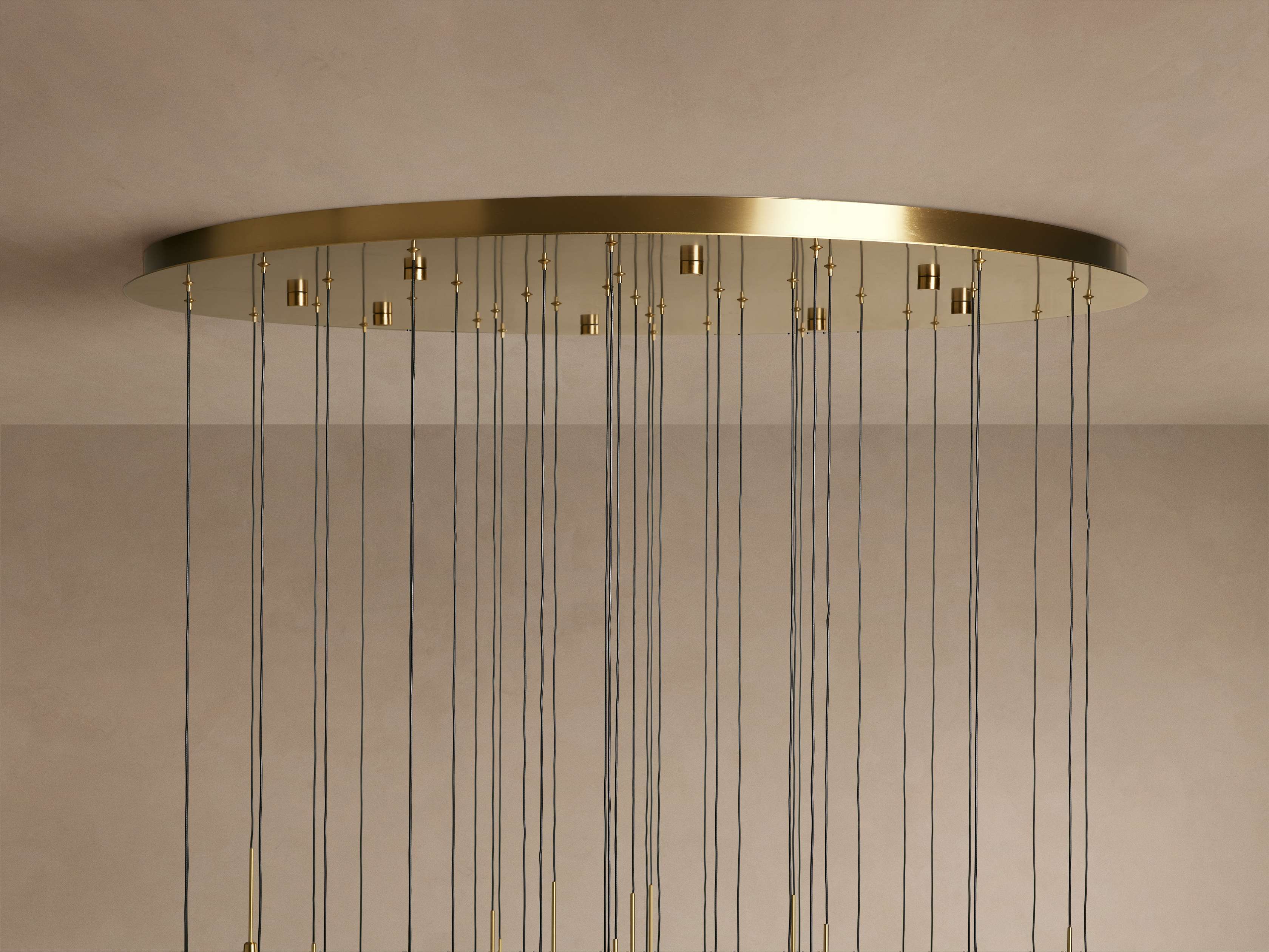 Soltaire Round Chandelier