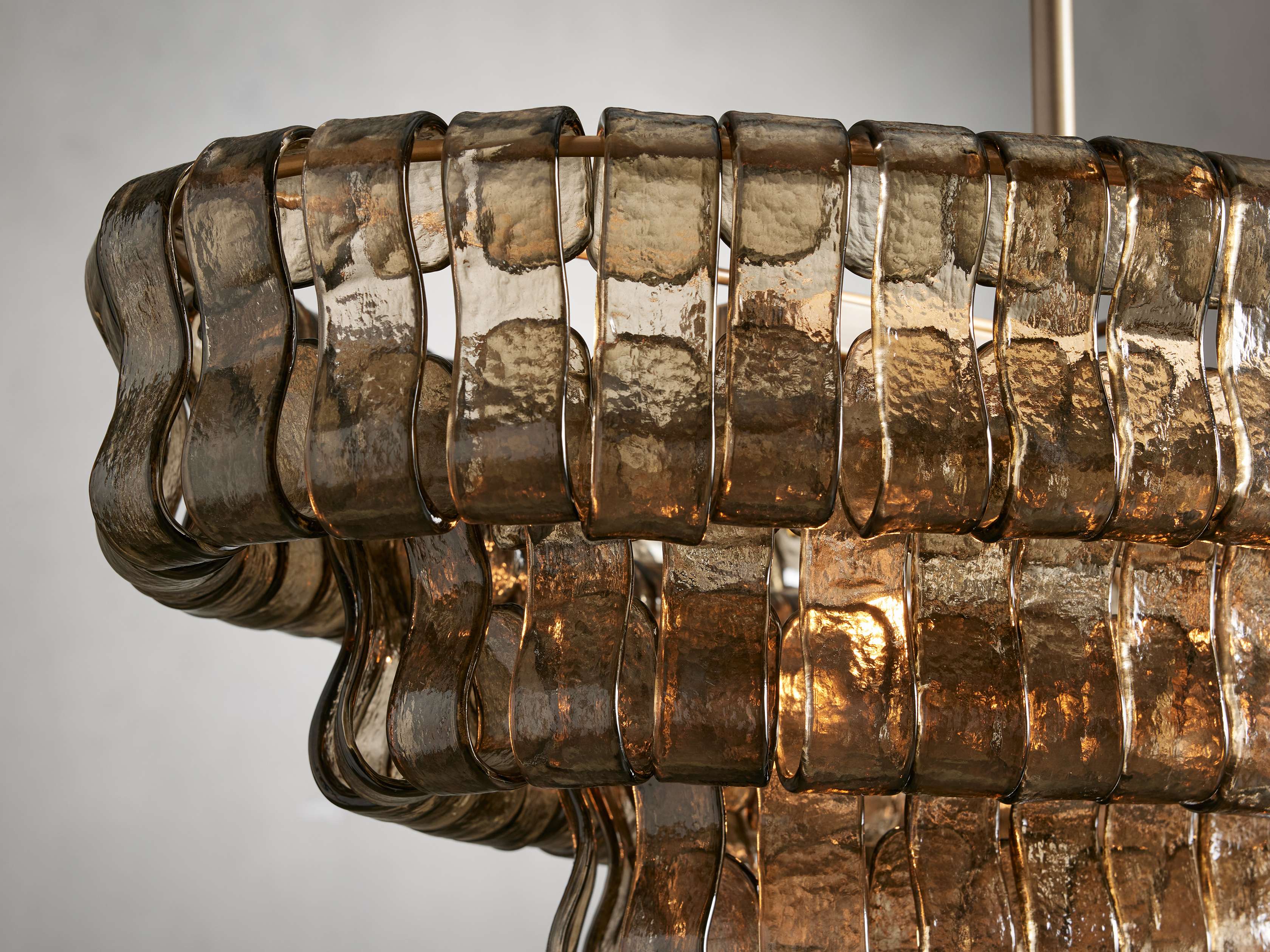 Ghiaccio Oval Chandelier