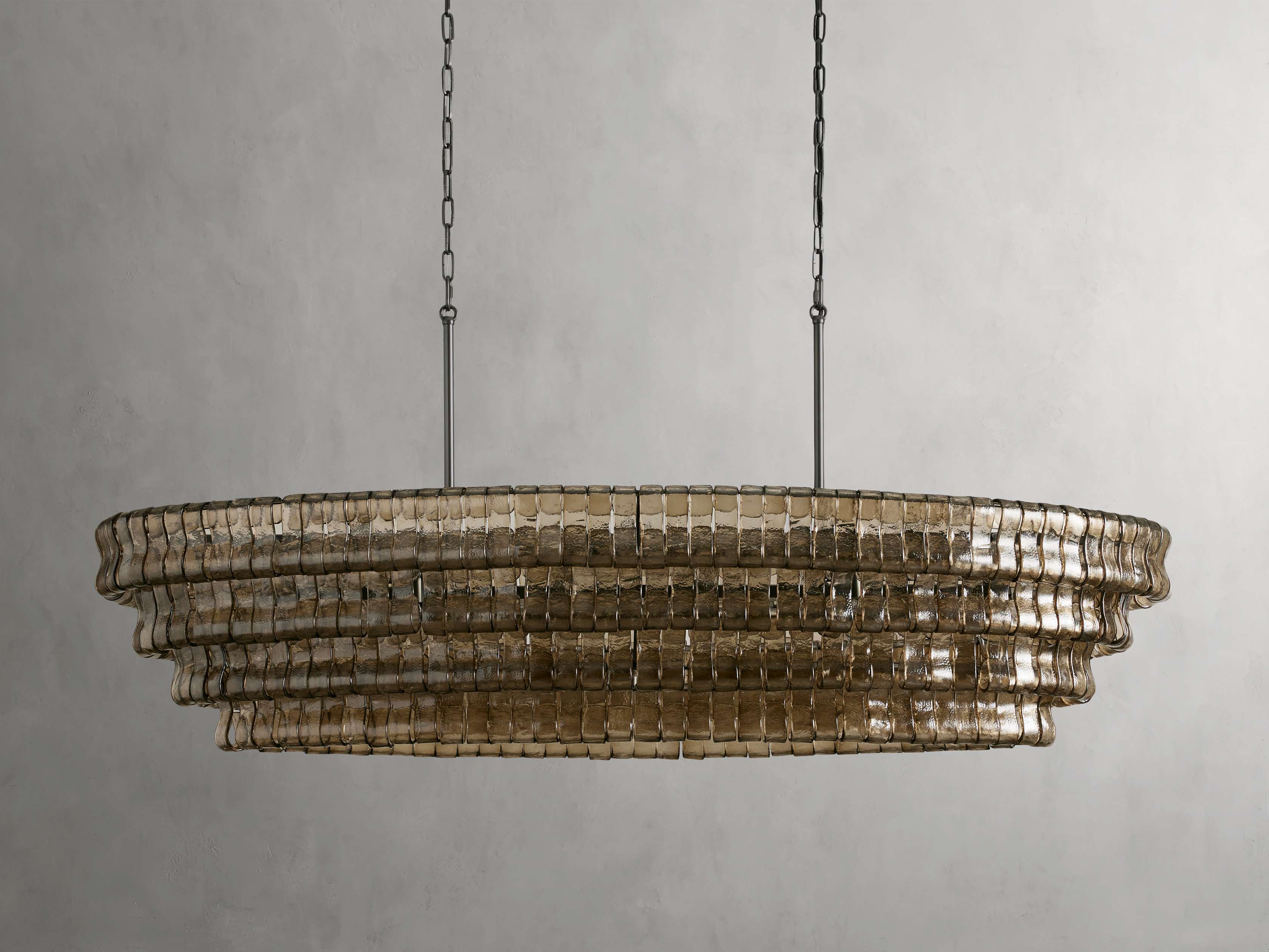 Ghiaccio Oval Chandelier