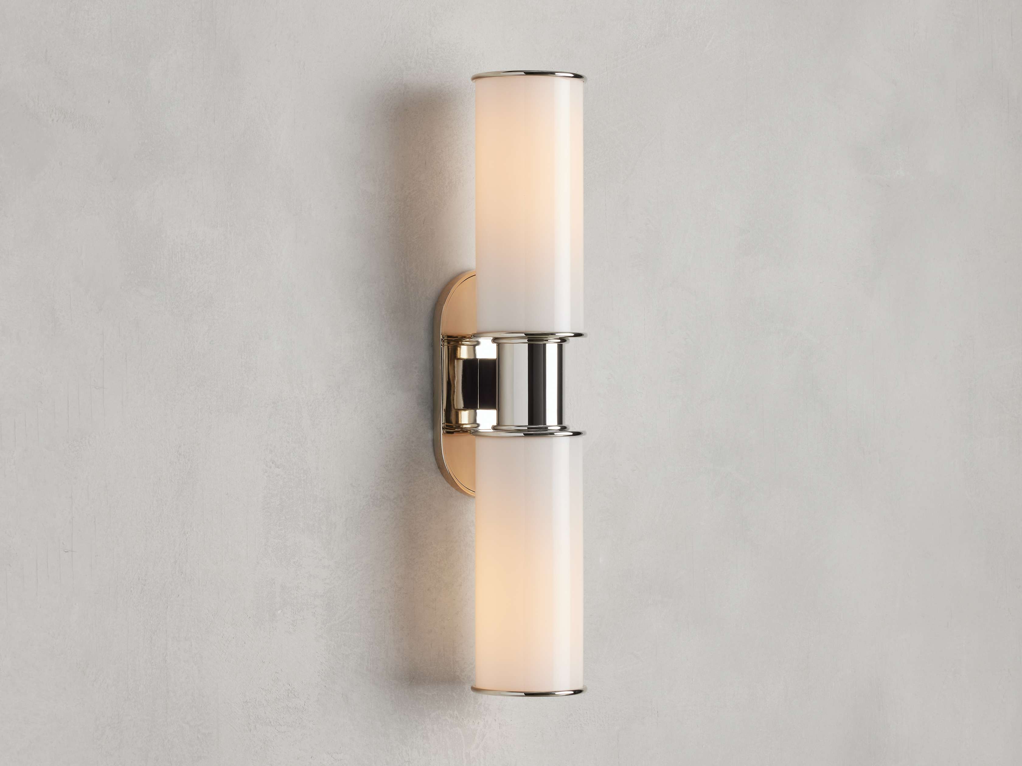 Harlin Double Sconce in Milk
