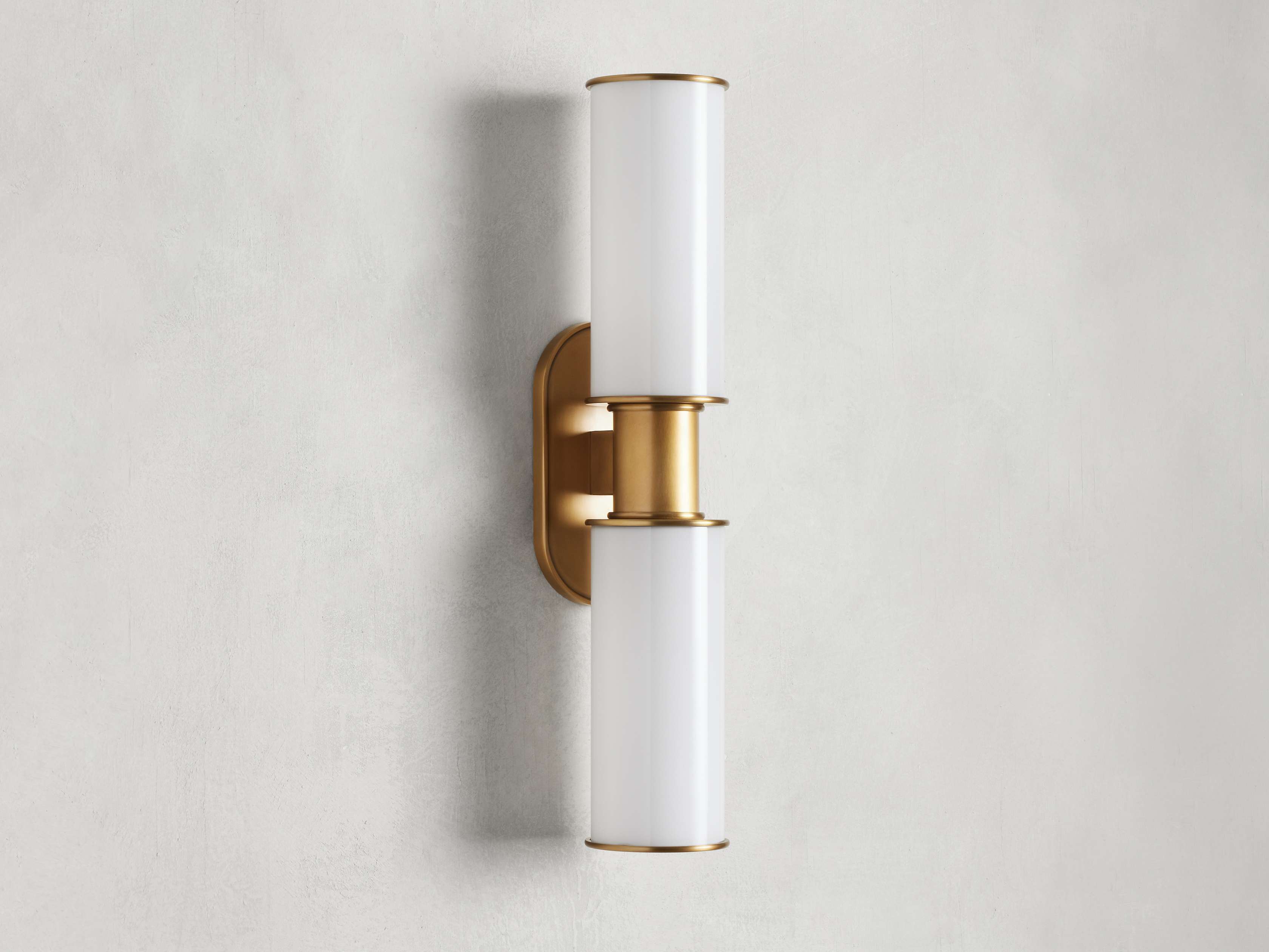 Harlin Double Sconce in Milk