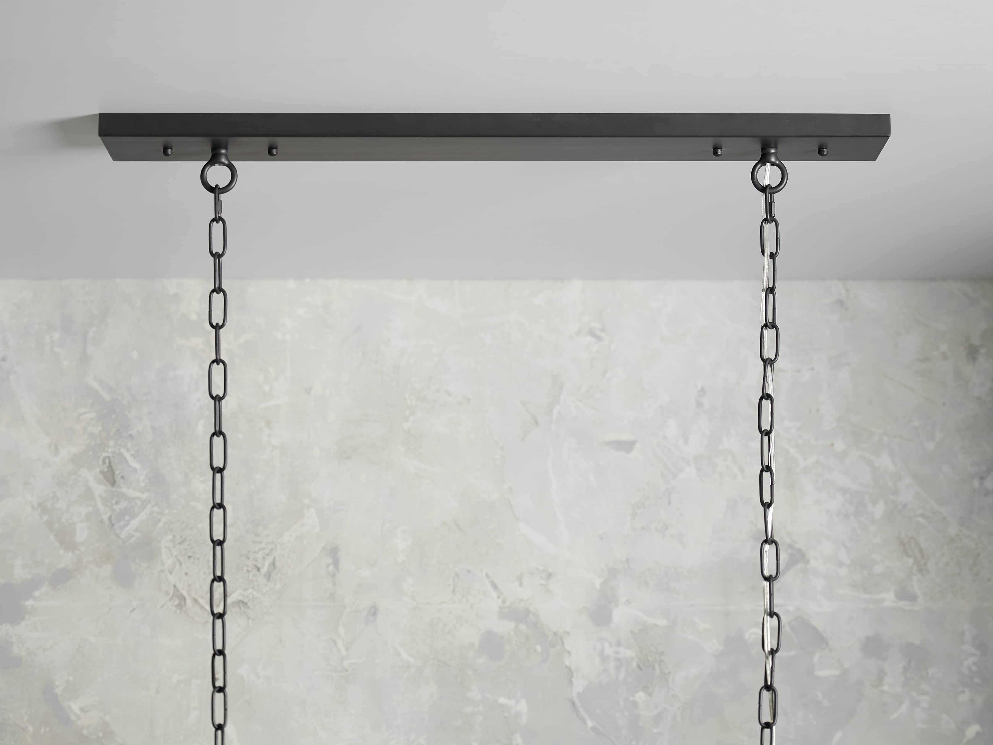 Garnet Rectangular Chandelier