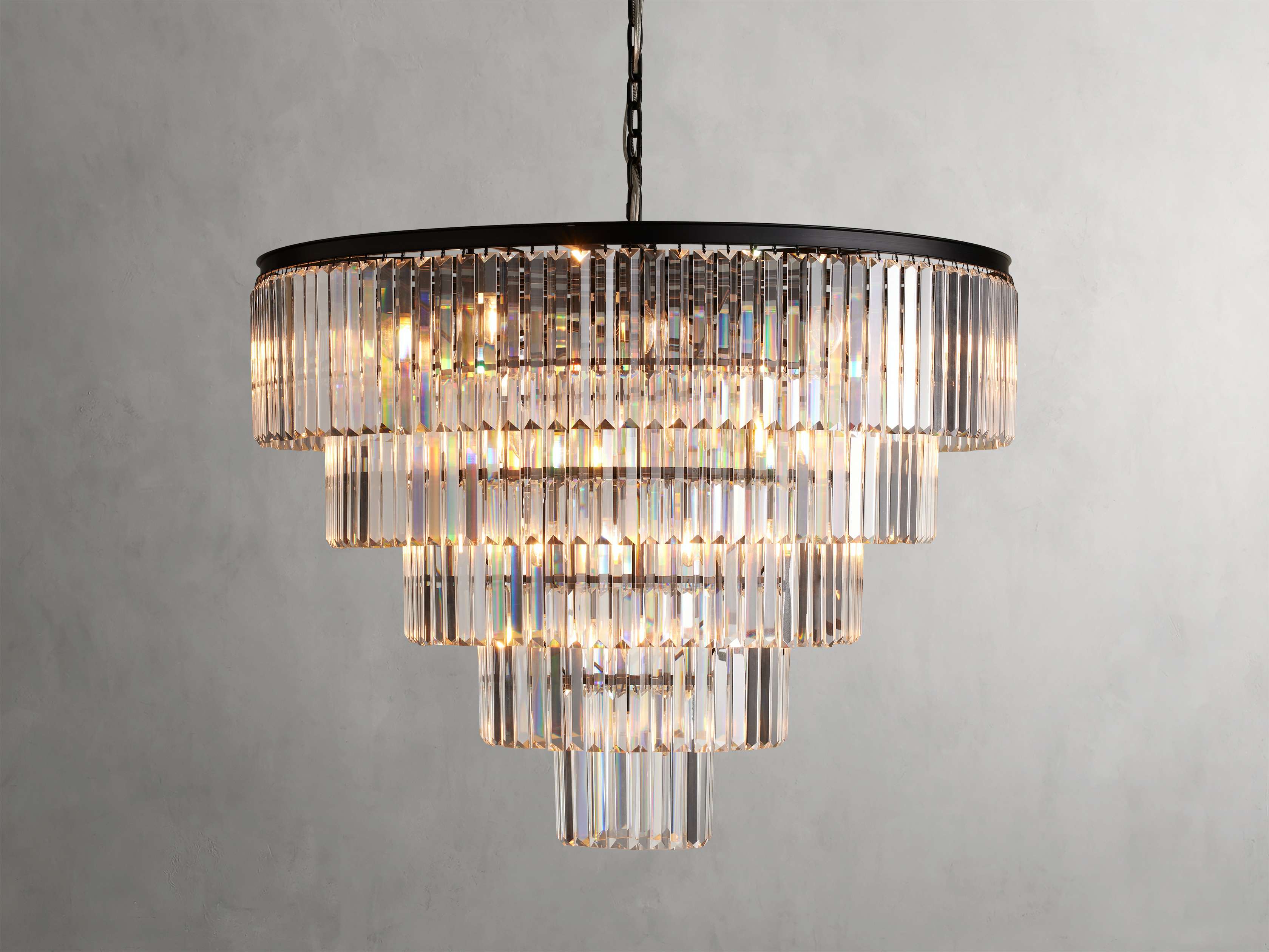 Leyland Tiered Round Chandelier