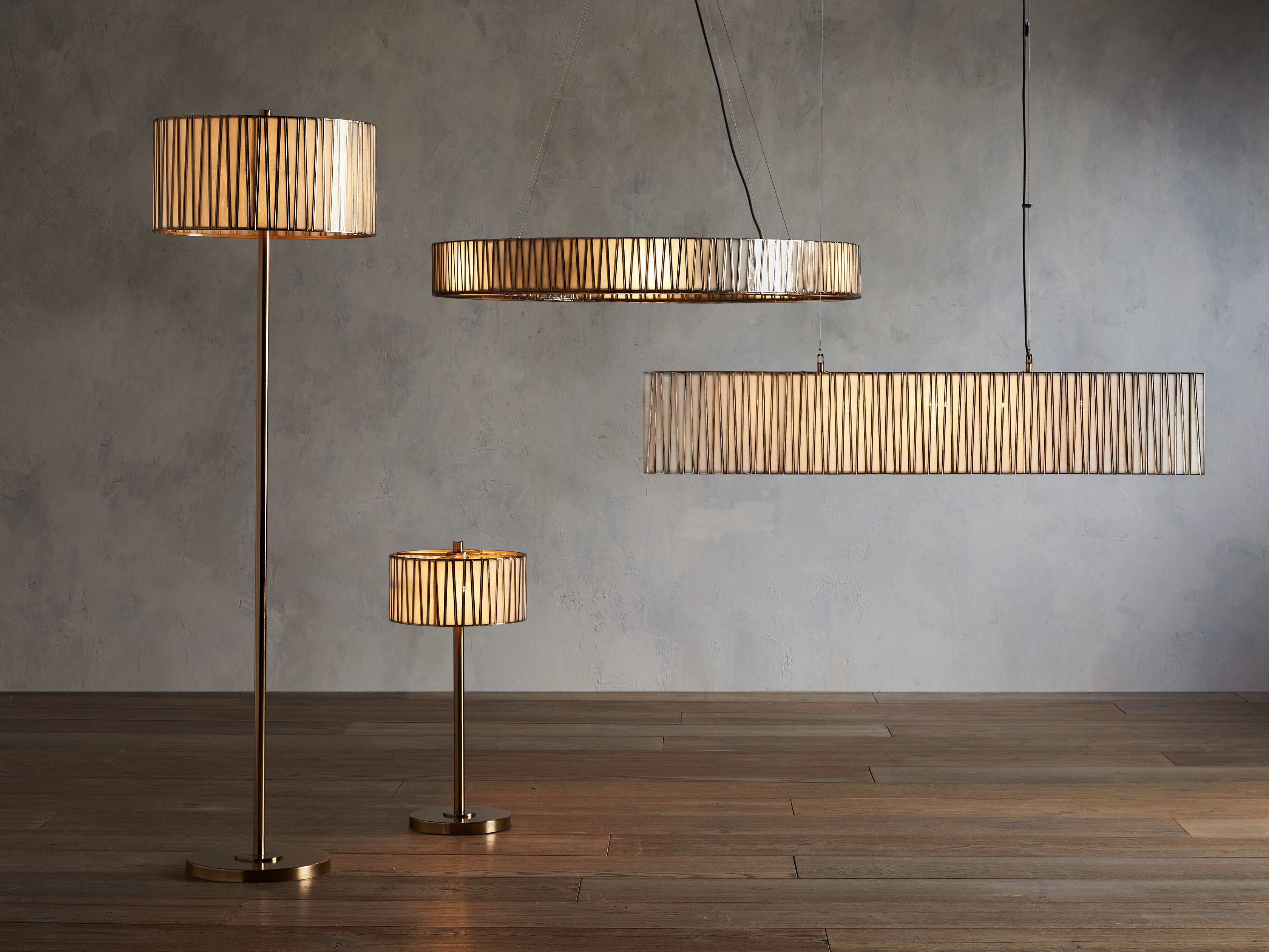Jeunet Rectangular Chandelier