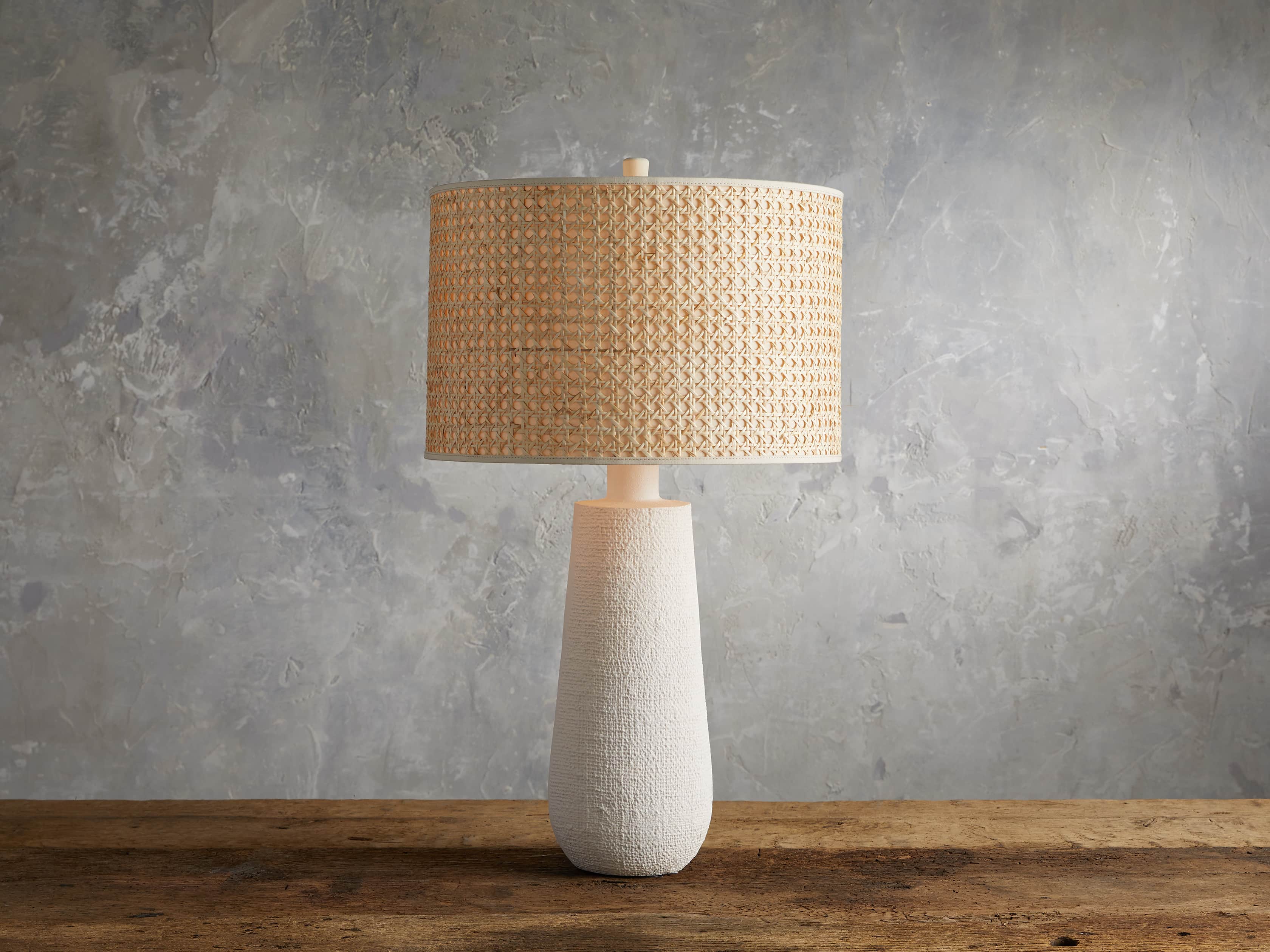 Stucco Table Lamp