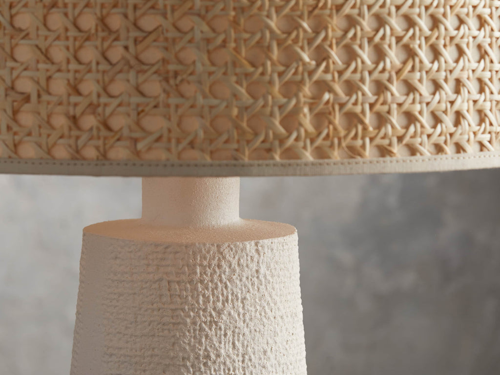 Stucco Table Lamp